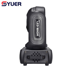 YUER™️ Lyre à effet Wash Zoom LED 6x30W RGB 3 en 1, projecteur de scène DMX, équipement DJ, fête, Noël, boîte de nuit
