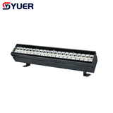 YUER™️ LED 42X3W RGB 3IN1 +63x1W White Curtain Light Wall Washer Lights With 14+21 fun horse racing effects DMX512 For DJ Club Disco Party Dance Floor