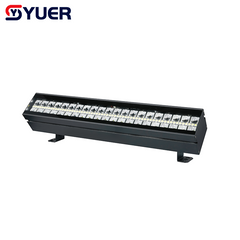 YUER™️ LED 42X3W RGB 3EN1 +63x1W Luces Blancas de Cortina Bañador de Pared con Efectos de Persecución de Caballos de 14+21 DMX512 para DJ Club Discoteca Fiesta Pista de Baile