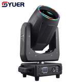 YUER™️Upgraded version LED 380W Moving Head Beam Light With Ring 12+48 Prisms Atomization Rainbow Effect RDM DMX512 For Stage Light Disco Dj Bar