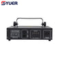 YUER™️ NOUVEAU 4,5 W RGB Laser Beam Line Pattern Animation Scanner Projecteur DJ Disco Éclairage de scène Effet Dance Party Holiday Bar Club DMX 