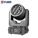 YUER™️MINI 7x40W RGBW 4IN1 LED Bee Eye Moving Head Light With Ring Wash Zoom Strobe Effect DMX512 For Party DJ Equipment Stage Effect Lighting