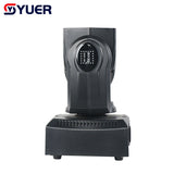 YUER™️ 60W Mini LED Beam With Ring Moving Head Light RGBW 4In1 DMX512 Stage Light Effect Stroboscope For Live Show DJ Nightclub Party