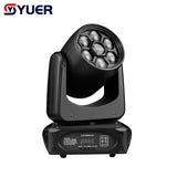 YUER™️ NEW Bee Eye LED Spot 150W Moving Moving Light and Gobo 3 Sided Prism DMX Controller LED Spotlight Moving Disco Dj Party Light