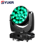 YUER™️19X40W RGBW 4IN1 LED Moving Head Light WASH ZOOM Voice Control Circle Control Effect RDM DMX512 For Ktv Disco Dj Bar Stage Lighting