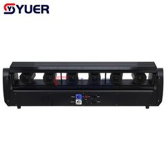 YUER™️ DJ Laser 6 yeux barre lumineuse gros faisceau Laser RGB 6X500mw DMX contrôle faisceau de tête mobile lumière Laser fête Disco scène de mariage 