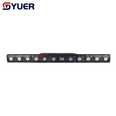 YUER™️ Beam Wash 2IN1 12X3W CREE LED Luces de pared LED de color blanco cálido o blanco frío con 72 chips LED RGB 3IN1 SMD 5050 Efecto de sala de espectáculo Funciones de caballo corriendo 