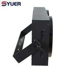 YUER™️NEW LED 2Eyes 2x100W COB Blinder Light With Ring +48X0.2W RGB Voice Control DMX512 For DJ Disco Party Stage Effect Lighting Night Club Bar Light