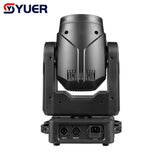 YUER™️ 150W LED GOBO 3 Prisms Spot With SMD RGB Strip Ring Stage Lighting Moving Head Party Dj Disco Party Hotal Club Bar Wedding