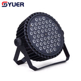 YUER™️ Die-cast Alu. Led Par Light 54x3W RGB 3in1/54x3W RGBW 4in1 DMX Stage Lights Business Lighting High Power Light Party KTV Disco DJ 6 sold in last 15 hours