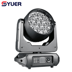 YUER™️Copia Martin LED 19X12W RGBW 4EN1 Cabeza Móvil con Luz Auxiliar Lavado Zoom RDM DMX512 para DJ Dmx Efecto de Iluminación de Escenario Disco DJ Bar