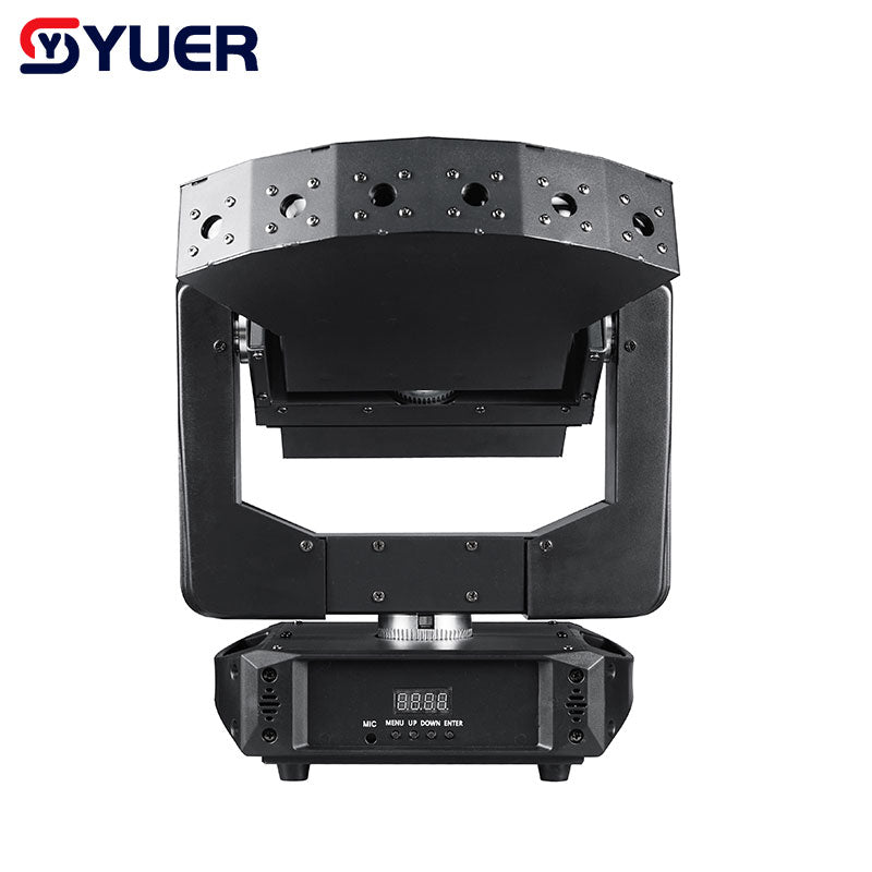 YUER™ Mini 6 Eyes XYZ Stage Effect Infinite Rotation RGB Laser Bar Beam Lighting for DJ Disco Party Wedding Moving Head Projector DMX512