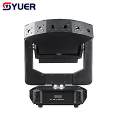 YUER™ Mini 6 Eyes XYZ Stage Effect Infinite Rotation RGB Laser Bar Beam Lighting for DJ Disco Party Wedding Moving Head Projector DMX512