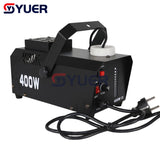 YUER™️ Wireless Remote Control 400W Disco Mini Smoke Fog Machine For DJ Disco Party Holiday Wedding Christmas With RGB LED Light