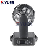 YUER™️ NEW DJ Disco Ball Lyre LED Beam Strobe Projector Moving Head Infinite Rotating Football DMX512 Light For Nightclub Party Stage