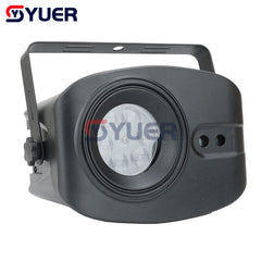 YUER™️ Proyector LED RGB con 4 imágenes grandes, luz láser con 48 patrones, luz para Fiesta de DJ o discoteca, iluminación de escenario con Control remoto, almacén de la UE. 