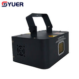 YUER™️ NEW Mold Professional  2W RGB DMX Animation Beam Scanner Stage Laser Light Projector DJ Disco Lights KTV Music Party Bar Wedding