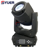 YUER™️ Stage Lighting Equipments 200W Beam Spot 2IN1 LED Moving Head Lights LCD Display With 6 Rotating Gobos and 8 Static Gobos