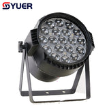 YUER™ 19x15w LED RGBW 4in1 Wash Beam Zoom Effect Par Lights Aluminum Case Strobe DMX Music Dj Disco Stage Chirstmas Background