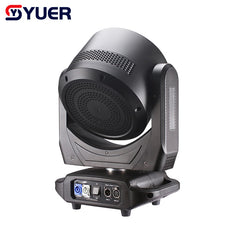 YUER™️ LED 19x40W RGBW Bee Eye Beam Zoom Wash Effect avec bande lumineuse cercle rotatif Tête mobile professionnelle Éclairage de scène DJ Disco