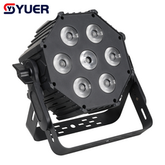 YUER™ 7x30W RGBW 4in1 Par Light Wash Effect DMX512 Sound Control For DJ Disco Party Bar Club Wedding Stage Effect Lighting