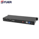 YUER™️ DJ Stage Light RDM Distribution 8 Way DMX Controller Adjustable Address Code Online Equipment Optical Signal Amplifier Splitter