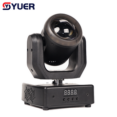 YUER™ MINI 15W RGBW 4in1 Beam Moving Head Light With Ring DMX512 Remote Control For DJ Disco Wedding Event Party Bar Club Stage Show