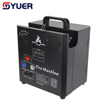 YUER™️ Stage Fireworks 3 Heads Fire Height Flame Fire Machine DMX Control LCD Display Flame machine For wedding DJ Party Effect Lights