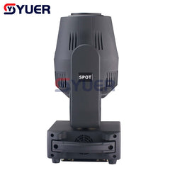 YUER™️ Iluminación de escenario profesional LED 200W Spot luz con cabezal móvil DMX-512 Led DJ Navidad sonido navideño activo DMX discoteca luz nocturna 
