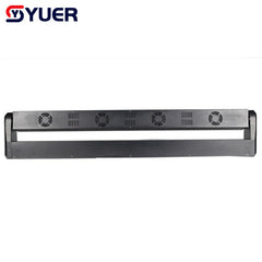 YUER™️ 10x40W LED Cabeza móvil con control de punto de escaneo Haz de luz RGBW 4 EN 1 Barra de pared Matriz de teñido para fiesta KTV Disco DJ