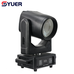 YUER™ 200W LED Moving Head Light With Ring Rainbow Frost 18 Prisms Effect DMX512 Sound Control For DJ Disco Party Bar Club Wedding Stage Lighting