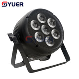 YUER™️ 7X30W RGBW Par light DJ Disco Laser Light Projector Strobe Stage Effect Wedding Xmas Holiday Party Lamp Gift Holiday Bar Club Lights