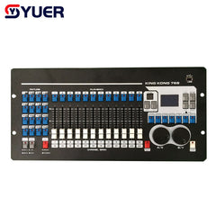 Contrôleur DMX professionnel YUER™ Kingkong KK768, 768 canaux DMX, 135 motifs intégrés, éclairage de scène, console DMX 512, équipement DJ