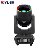 YUER™️ Professional 14R 295W Beam Moving Head Light With Aperture Zoom Gobo DMX Stage Lighting Projector DJ Party Concert Double Prismi