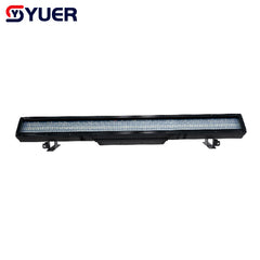 YUER™ Nueva Luz Estroboscópica LED de Pared Impermeable IP65 672X0.5W RGB+112X3W CW con Efecto de Carrera de Caballos Enfoque Electrónico DMX para DJ y Bar