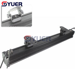 YUER™️ Nouveau projecteur extérieur IP65 Wash Par Can 4 en 1 RGBW 18 x 10 W/5 en 1 RGBWA 18 x 15 W/6 en 1 RGBWAUV 18 x 18 W DMX512 pour boîte de nuit, projecteur mural étanche à LED pour fête. 