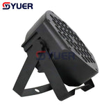 YUER™️ LED 36x3W RGB Par LED Lights Party Nightclub Stage Sound Music Wedding Christmas DMX512 DJ Equipment Disco Effect Lights