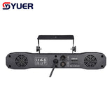 YUER™️ NEW Mold YUER 9X16W RGBW Wash Light Horse Racing Effect Lights Remote Control DMX512 For DJ Disco Party Xmas Show Stage Effects