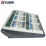 YUER™️ NEW Tiger Touch Fader Wing Stage Effect Lighting Console with Flight Case for DJ Disco Moving Head Controller DMX Equipment