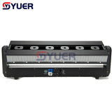 YUER™️ 6 Eyes Moving Head RGB Laser Bar Beam Strobe Stage Effect Lighting For DJ Disco Party Events DMX Sound Modes Projector Fixtures