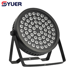 YUER™ 60x1.5W RGB LED Par Light with 36Pcs 5050 RGB Auxiliary Light Wash Effect DMX512 Remote Control For DJ Disco Party Bar Club Wedding Stage Lighting