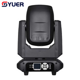 YUER™️ NEW Mini 200W LED Moving Head Light Beam Spot 18 Rotating Prisms Dj Dmx Stage Light Effect Light Disco Dj Bar Wedding Club