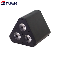 YUER™ 3x8W RGBWAUV 6in1 Battery Par Light Wash Effect DMX512 Remote Control For DJ Disco Party Bar Club Wedding Stage Lighting
