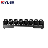 YUER™ LED 8x40W RGBW 4IN1 Beam 8-Heads Moving Head Light With RGB LED Strip DMX512 For Concert Dj Disco Club Wedding Party Decoration Stage Lighting