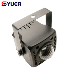 YUER™ MINI 10W RGBW 4in1 +2x10W Strobe Magic Ball Light Strobe Effect DMX512 For DJ Disco Wedding Event Party Bar Club