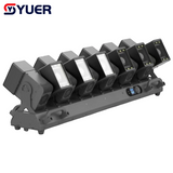 YUER™️Standard Edition LED 12X60W RGBW 4in1+432 Golden +432 Cold White Moving Head Beam Light DMX512 For DJ Disco Party Stage Effect Lighting Night Club Bar Light