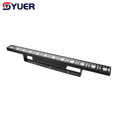 YUER™ 12Pcs 3535 Warm White +84Pcs 5050 RGB +144Pcs 5730 Cold   White Wall Wash Light Wash Flash Effect DMX512 RDM For DJ Disco Party Bar Club Wedding Stage Lighting