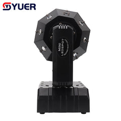 YUER™️ Festival DJ Disco Ball Lights LED beam laser strobe 3in1 moving head football light DMX Nightclub party show stage lighting