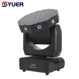 YUER™️NEW LED 1X50MW Green +9x150MW Red Moving Head Laser Light Z-axis With Stepless Rotation Voice Control Master-slave DMX512 For DJ Disco Party Bar Club Wedding
