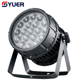 YUER™️Waterproof IP68 LED 19X15W RGBW Par Light Zoom Strobe Effect Circle Control Voice Control DMX512 For DMX DJ Disco Dance Bar Professional Laser Light